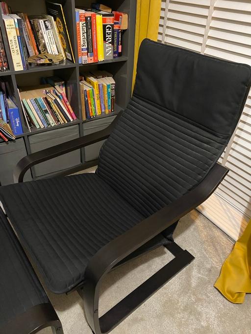Buy & Sell Southend-on-Sea Southend-on-Sea - Photos for IKEA Poäng rocking chair plus footrest