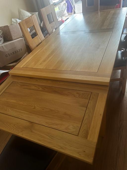 Buy & Sell Knowle Solihull - Photos for Oak dining table and 6 chairs