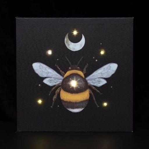 Buy & Sell Crewe Cheshire East - Photos for Forest Bee Light Up Canvas Plaque
