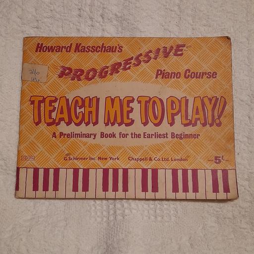 Buy & Sell Bamber Bridge South Ribble - Photos for VINTAGE PIANO TUTORIAL BOOK 🎹