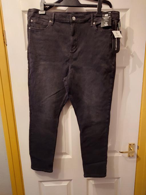 Buy & Sell Loughborough Charnwood - images_alt_text Women's black high rise skinny jeans size 20R