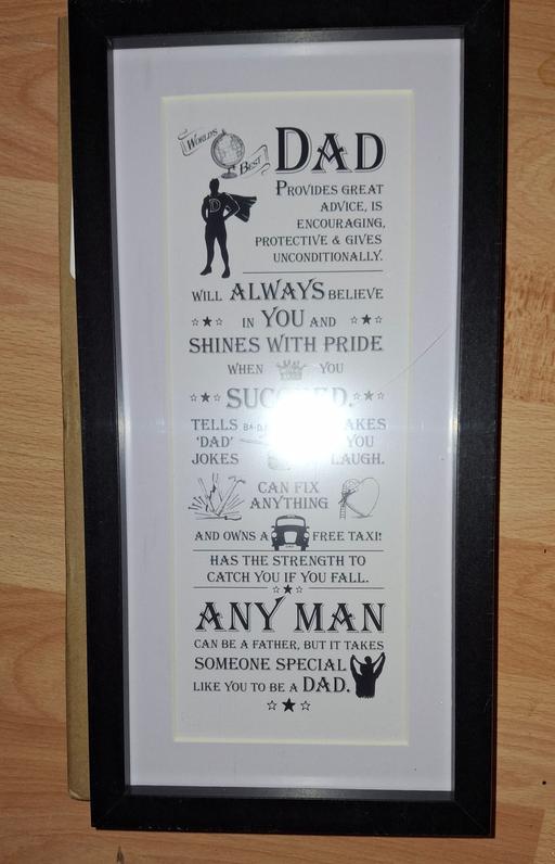Buy & Sell Healey Rochdale - Photos for ✨️ DAD PRINT IN A FRAME✨️