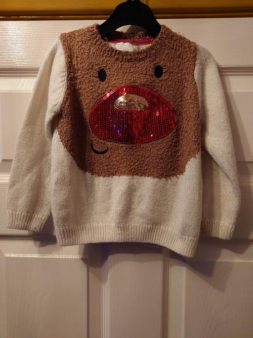  — Girls Christmas jumper size 18-24 months