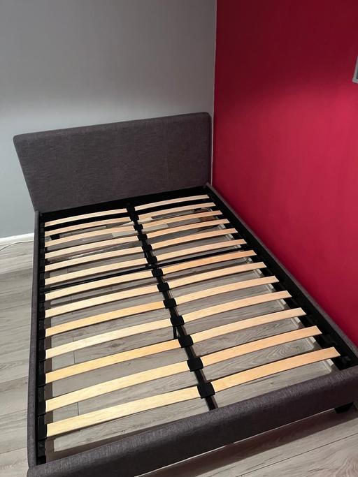 Buy & Sell Quarry Bank Dudley - Photos for Grey double bed frame