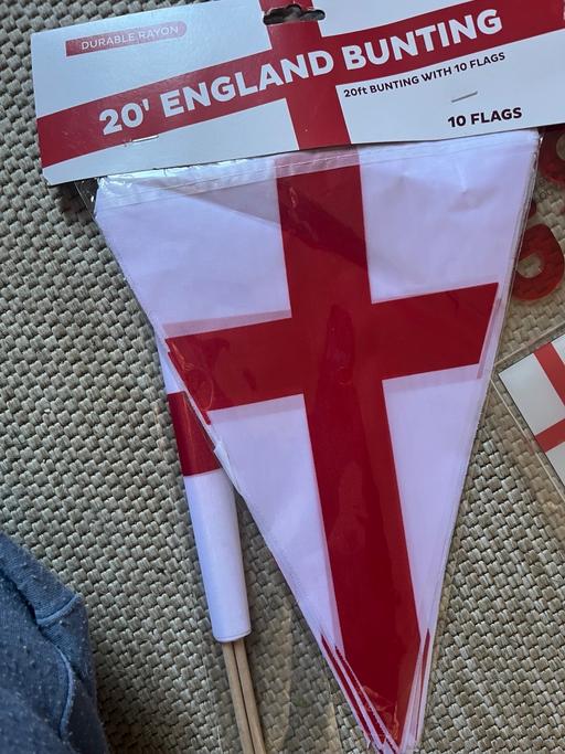 Buy & Sell Wednesfield Wolverhampton - Photos for New for World Cup England flag bunting