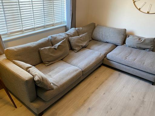 Buy & Sell Hook South West London - Photos for Lugano Right-Hand Corner Sofa (Grey)