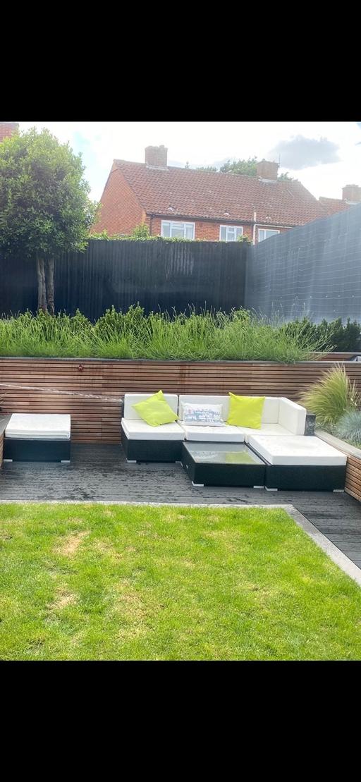 Buy & Sell Hook South West London - Photos for Garden furniture corner sofa with table