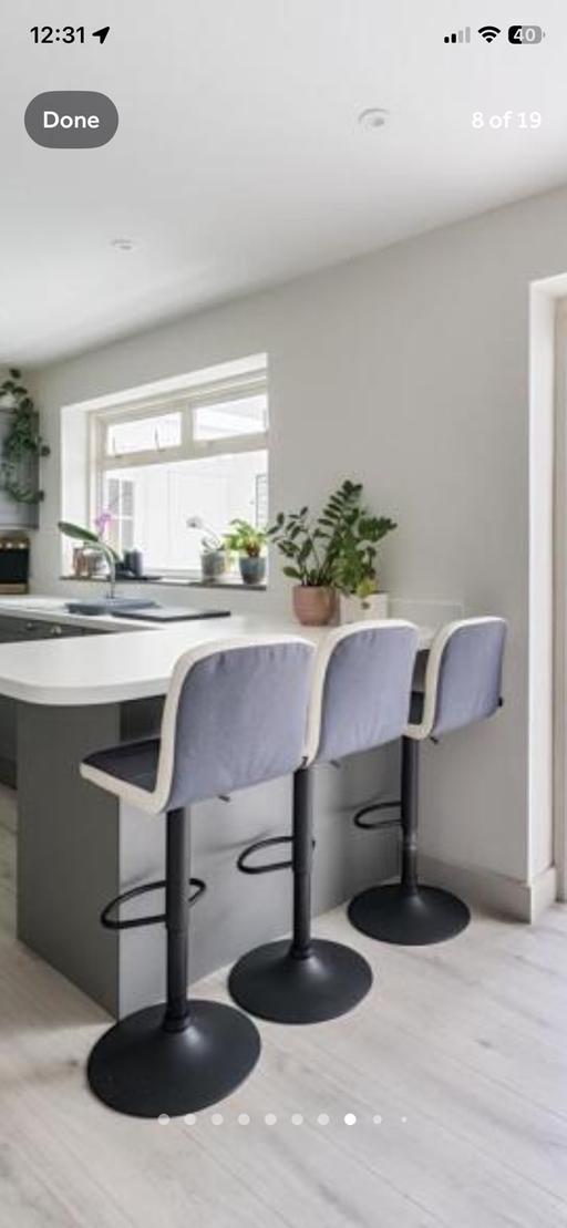 Buy & Sell Chessington Kingston upon Thames - Photos for Adjustable height barstools x 4