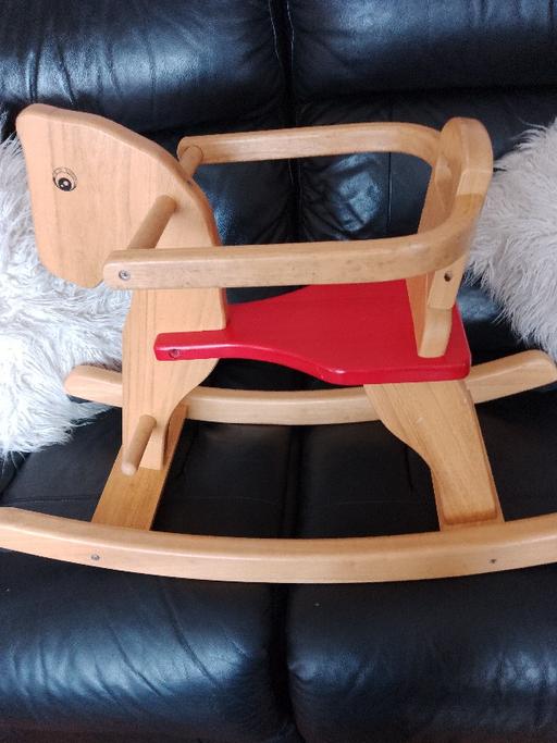 Buy & Sell Oldbury Sandwell - Photos for Wooden child rocking horse chair