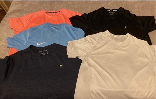 Buy & Sell Gornal Wood Dudley - Photos for 5 work out/ gym t- shirts 3 large 2 medium