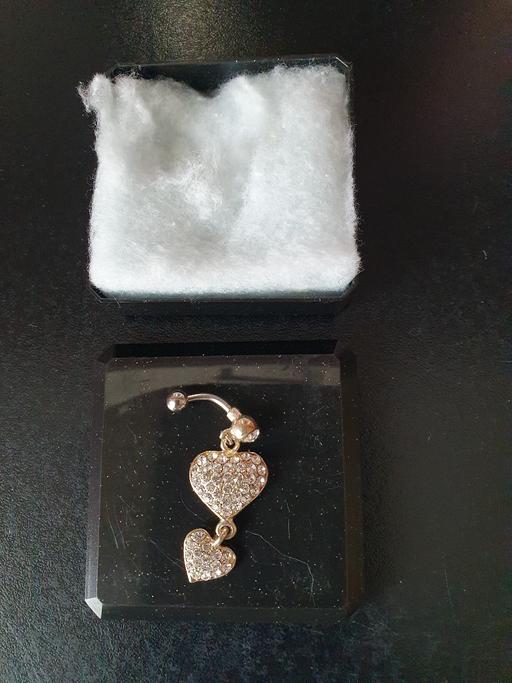 Buy & Sell Upper Gornal Dudley - Photos for heart diamante belly bar jewellery NEW
