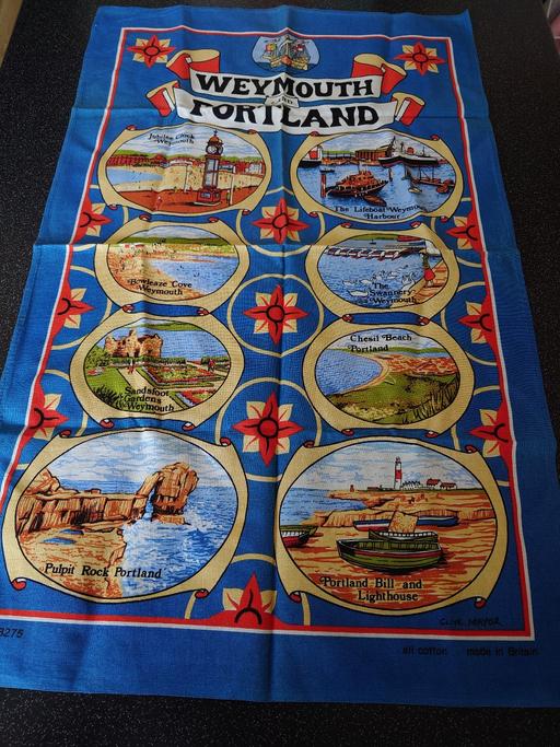 Buy & Sell Woodthorpe Charnwood - Photos for Weymouth and Portland tea towel