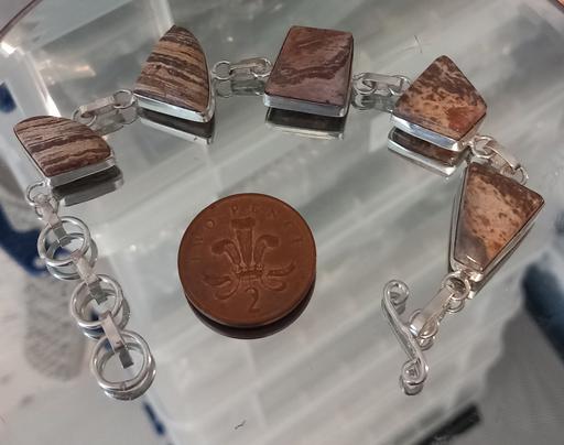 Buy & Sell Thatto Heath Saint Helens - images_alt_text sterling silver polished agate bracelet