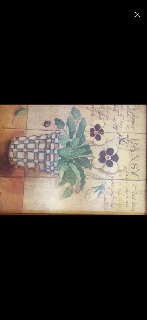 Buy & Sell Goldthorn Park Wolverhampton - Photos for Pansy Picture Frame