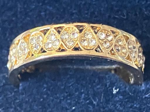 Buy & Sell Yeovil Somerset - Photos for Ladies 18k gold plate white c.z eternity ring