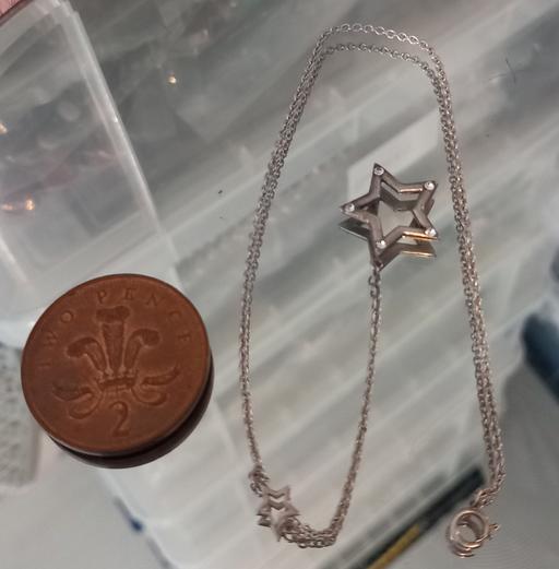 Buy & Sell Thatto Heath Saint Helens - images_alt_text sterling silver gemstone star ankle bracelet