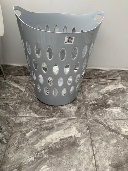 Buy & Sell Stechford Birmingham - Photos for Plastic grey designed new washing basket