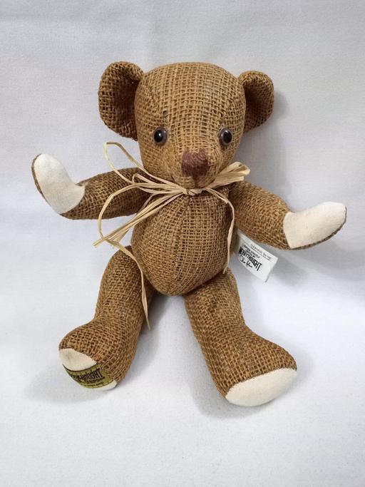 Buy & Sell Hall Green Birmingham - Photos for MERRYTHOUGHT HESSIAN(BURLAP)JOINTED BEAR.