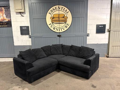 Buy & Sell Morden Road Station Merton - Photos for Black L sofa, FREE DELIVERY