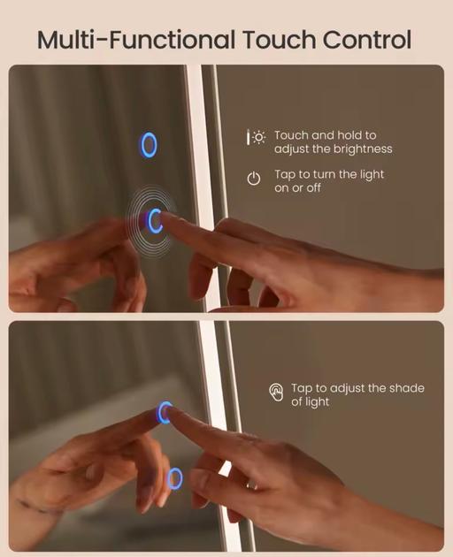 Buy & Sell Hawton Newark and Sherwood - Photos for LED Mirror with Jewellery Organiser Storage