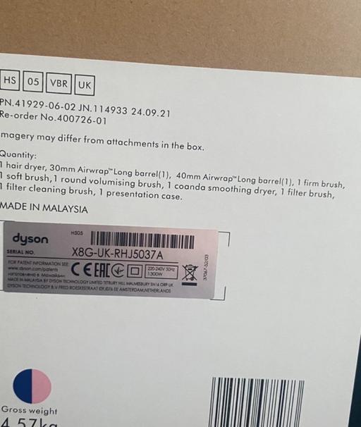 Buy & Sell Romford Havering - Photos for Complete long Dyson airwrap