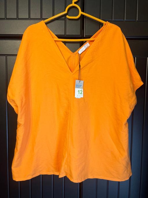 Buy & Sell Bells Mill Dudley - Photos for Bright orange top size 12