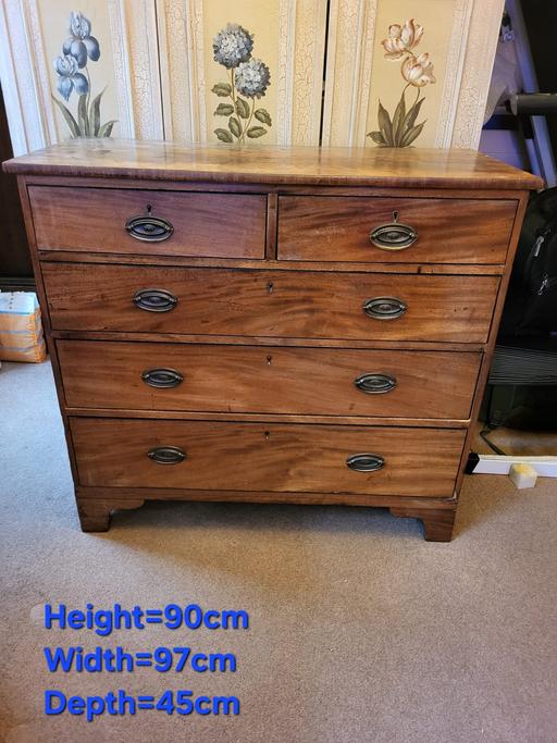 Buy & Sell Kings Norton Birmingham - Photos for Antique Georgian chest of drawers