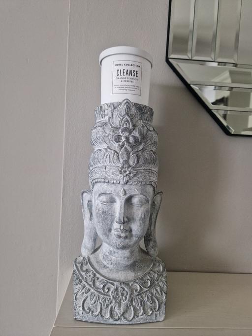 Buy & Sell Scholes Rotherham - Photos for Large buddas head & new candle