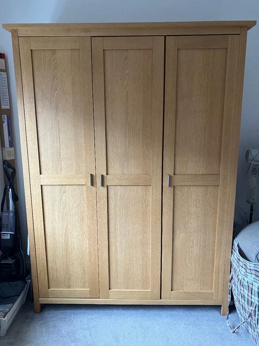 Buy & Sell Premier Business Park Walsall - Photos for G PLAN SHAKER STYLE TRIPLE WARDROBE LIGHT OAK