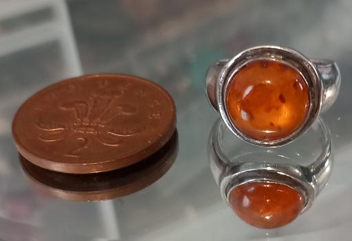 Buy & Sell Thatto Heath Saint Helens - Photos for beautiful sterling silver amber ring