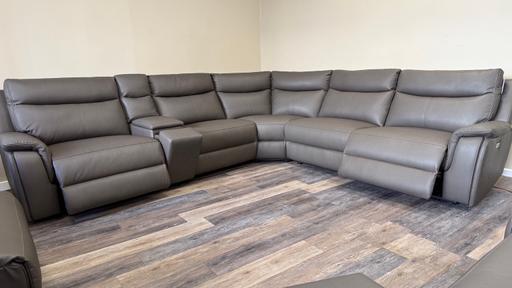 Buy & Sell Leigh Wigan - Photos for Elephant grey recliner corner sofa modular