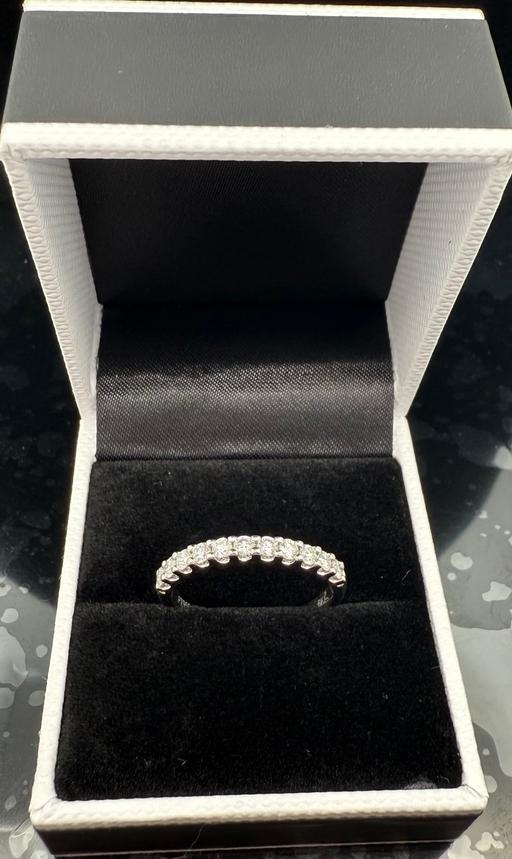 Buy & Sell Four Oaks Birmingham - Photos for Platinum diamond ring, 0.60ct, size O