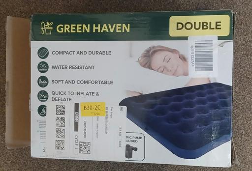 Buy & Sell Cann Hall East London - Photos for Double Inflatable Air Bed + Electric Pump – G