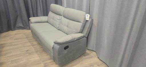Buy & Sell Sittingbourne Swale - Photos for Charles Leather Mix 3 Seater Recliner Sofa -
