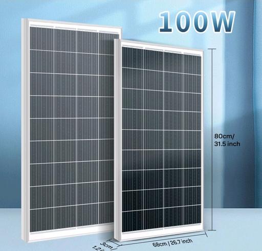 Buy & Sell New Shires Industrial Estate Birmingham - Photos for 100W Solar Panel 18V Monocrystalline Module P