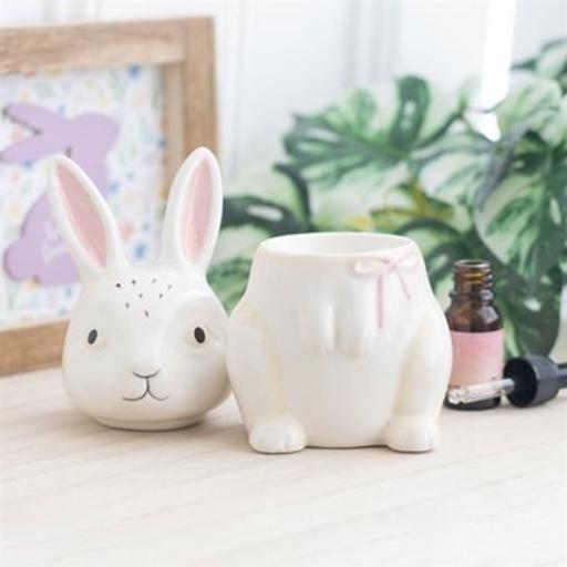 Buy & Sell Crewe Cheshire East - Photos for White Bunny Ceramic Oil Burner - Easter