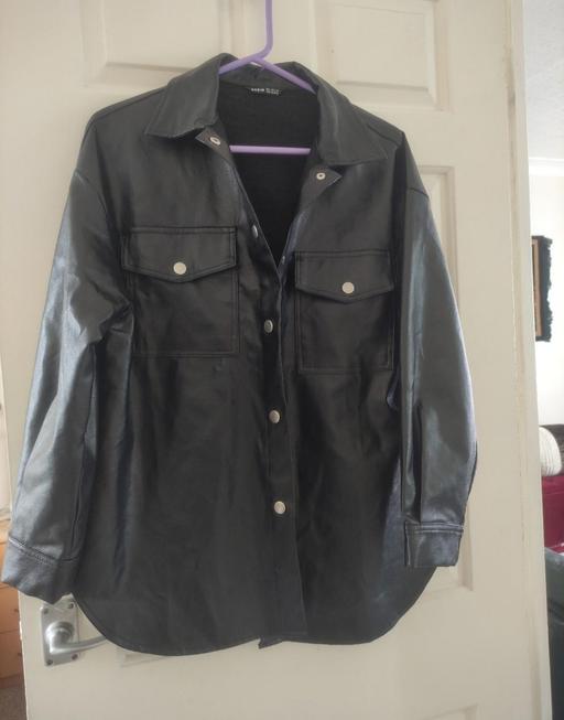 Buy & Sell Grafton Street Industrial Estate West Northamptonshire - Photos for Shein button front drop shoulder pu leather c