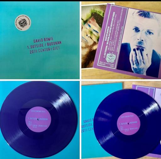 Buy & Sell Rochester Medway - Kent - Photos for David Bowie 1.outside /budokan blue vinyl alb