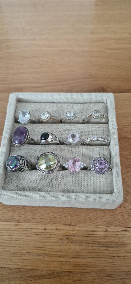 Buy & Sell Bartley Green Birmingham - Photos for 12 silver rings with various stones £20 each 