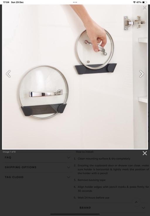 Buy & Sell Telford Way Industrial Estate North Northamptonshire - Photos for Joseph Joseph cupboard li holders