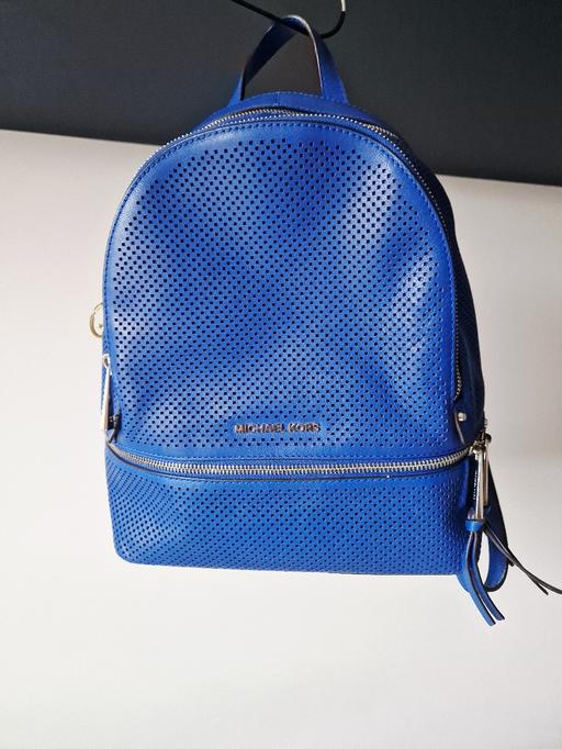 Buy & Sell Bedford Park West London - Photos for Michael Kors Blue Rhea Leather Backpack