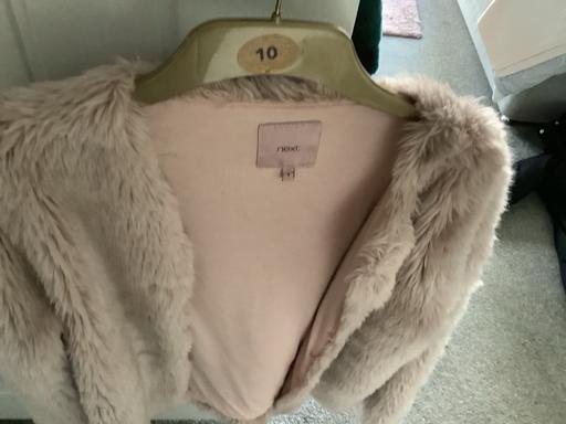 Buy & Sell Walsall Wood Walsall - Photos for Baby pink fur jacket size s