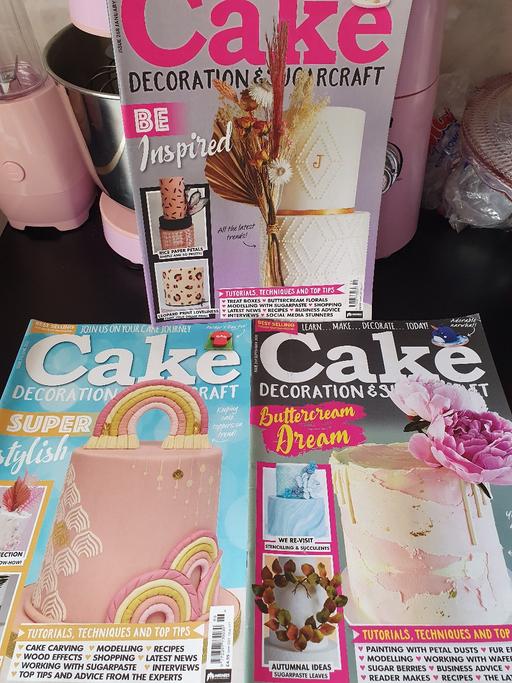 Buy & Sell Upper Gornal Dudley - Photos for cake decoration & sugarcraft magazines x 3