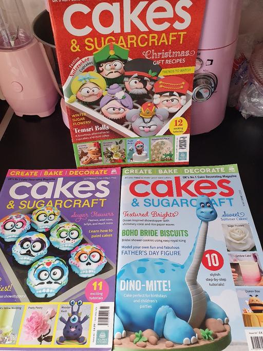 Buy & Sell Upper Gornal Dudley - Photos for cakes & sugarcraft magazines x 3
