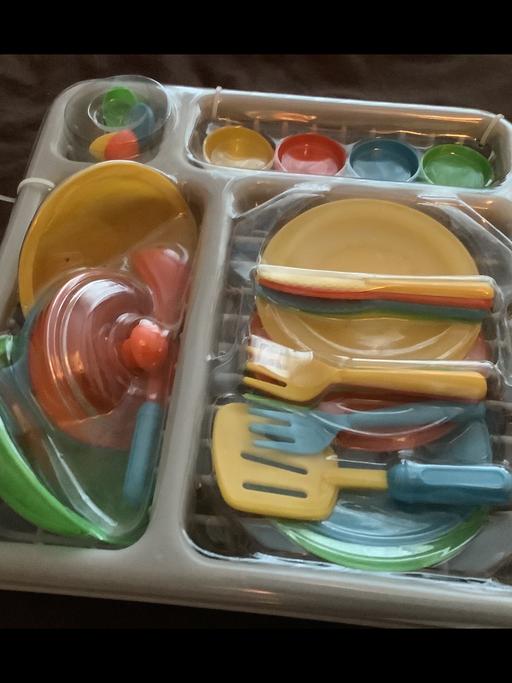Buy & Sell Stechford Birmingham - Photos for Kitchen colourful kids dish tray toy set new