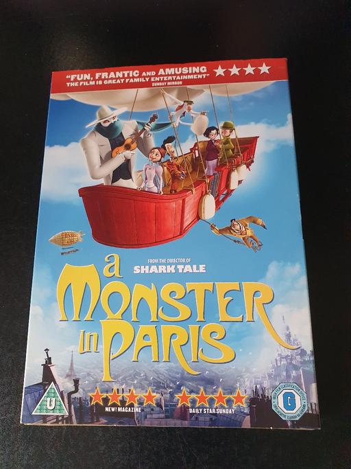 Buy & Sell Upper Gornal Dudley - Photos for a Monster in Paris dvd NEW