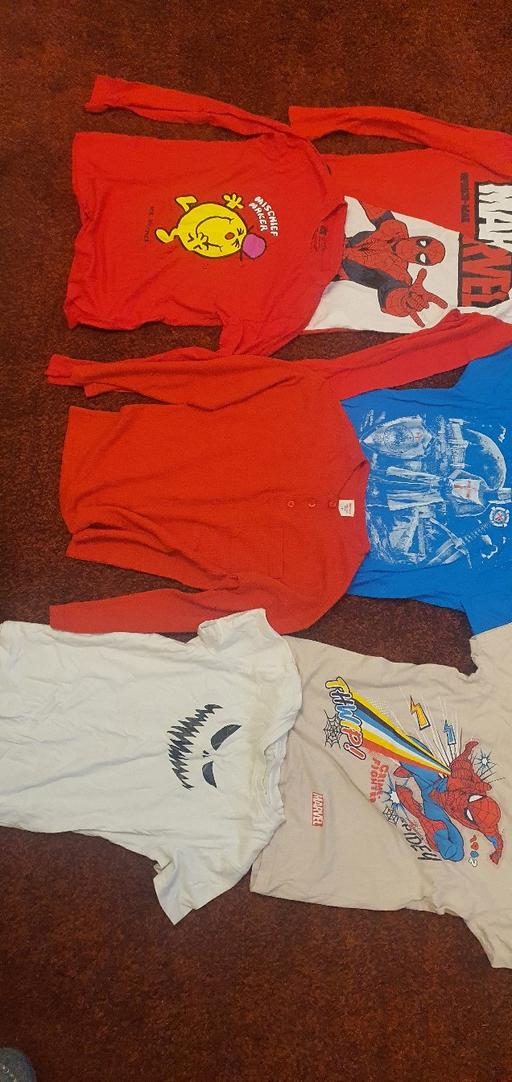 Buy & Sell Edgbaston Birmingham - Photos for Bundle of 6 Tops including Superman Age 7-8