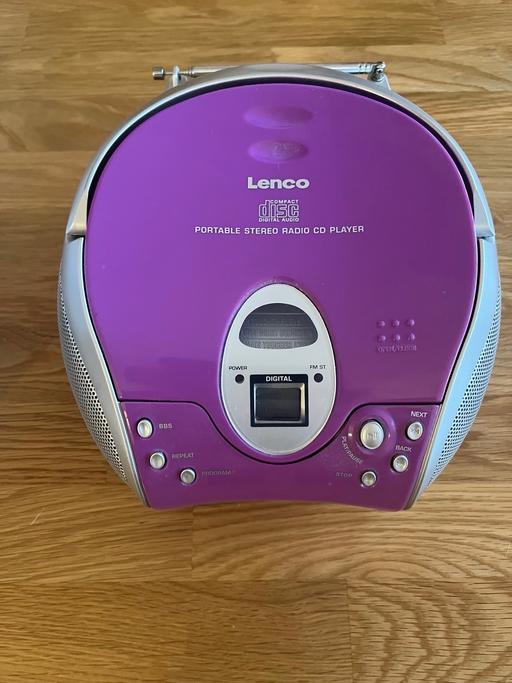 Buy & Sell Hasbury Dudley - Photos for Lenco stereo & cd player in purple with box