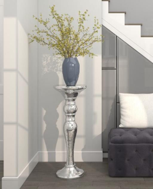 Buy & Sell Ward End Birmingham - Photos for Silver Glass Mosaic Mirrored Pedestal Table