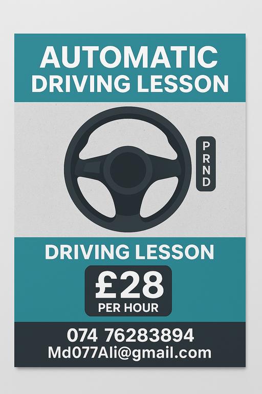 Buy & Sell Cambridge Heath East London - Photos for Automatic driving lesson